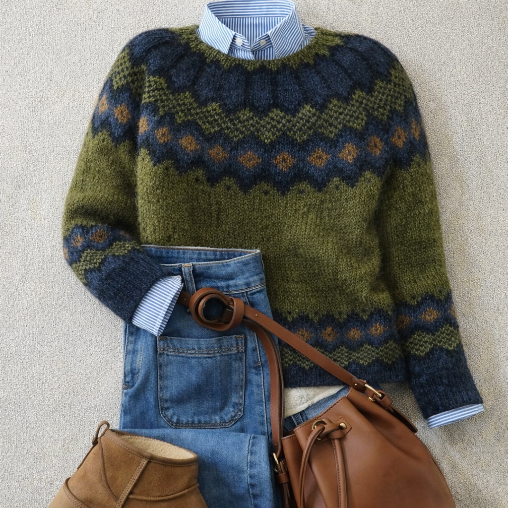 Jessica™ | Heritage Nordic Knit Sweater – Jack & Rose